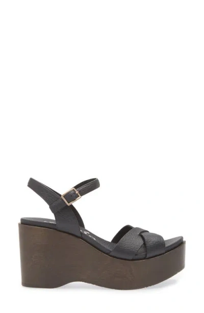 Pedro Garcia Dalys Ankle Strap Platform Wedge Sandal