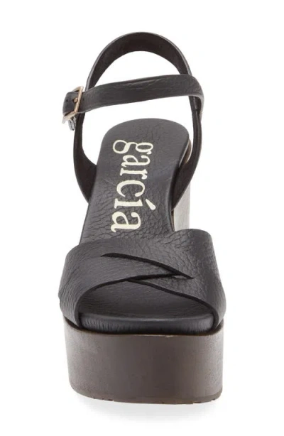 Pedro Garcia Dalys Ankle Strap Platform Wedge Sandal