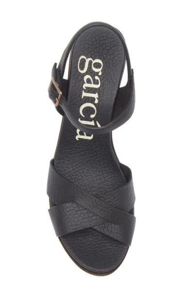 Pedro Garcia Dalys Ankle Strap Platform Wedge Sandal