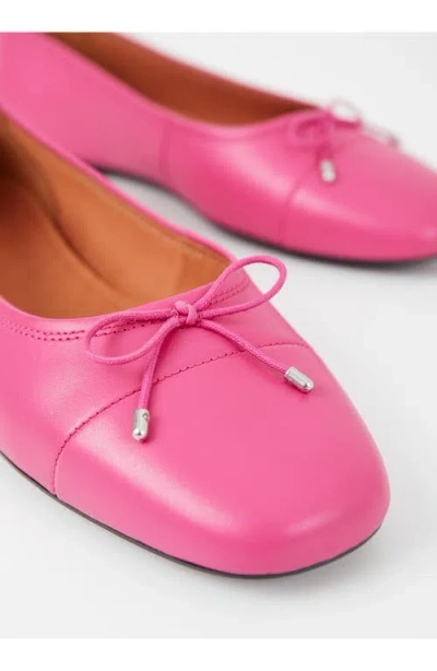 Vagabond Shoemakers Jolin Ballet Flat In Pink