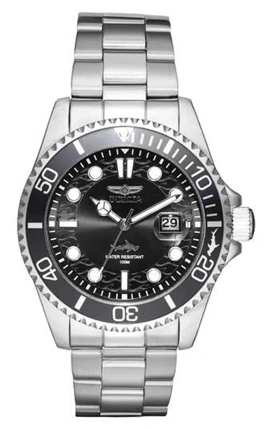 Invicta Pro Diver Three Hand Quartz Bracelet Watch, 43mm