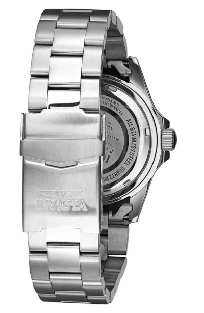 Invicta Pro Diver Three Hand Quartz Bracelet Watch, 43mm