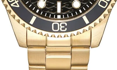 Invicta Pro Diver Three Hand Quartz Bracelet Watch, 43mm