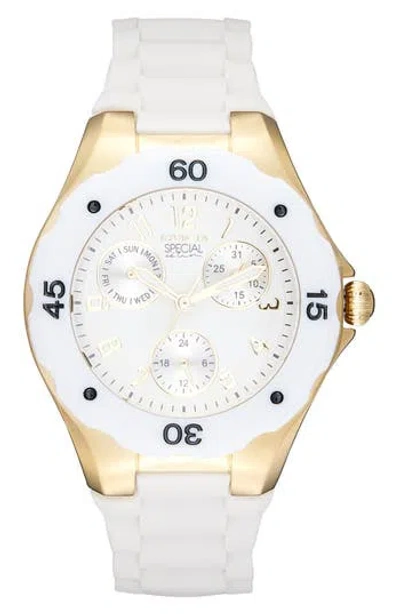 Invicta Special Edition Silicone Strap Multifunction Watch, 44mm