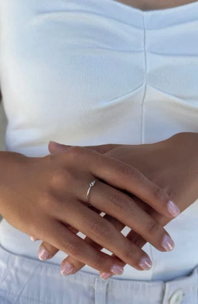 Adornia Fine .925 Sterling Silver Dainty Knot Ring