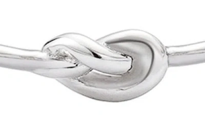 Adornia Fine .925 Sterling Silver Dainty Knot Ring