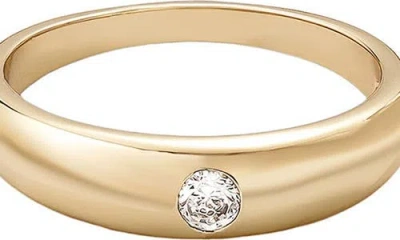 Adornia Cz Wide Band Ring