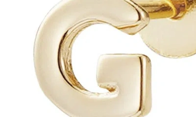 Adornia Fine Initial Stud Earrings