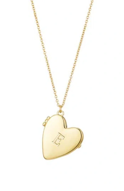 Adornia Initial Heart Pendant Necklace