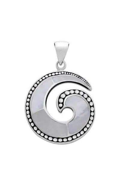 Samuel B. Sterling Silver Swirl Pendant