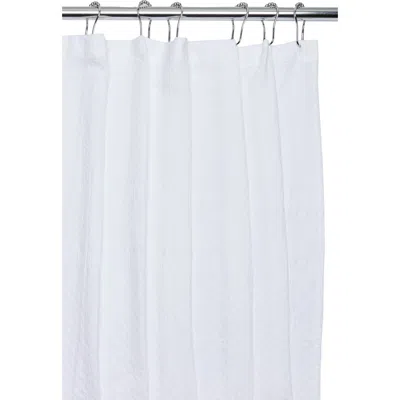 Artisan 34 Textured Cotton Shower Curtain