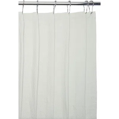 Artisan 34 Textured Cotton Shower Curtain