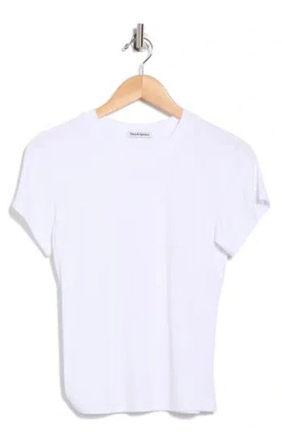 Sweet Romeo Ribbed Crewneck T-shirt