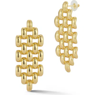 Sphera Milano Chain Link Chandelier Earrings