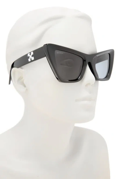 Off-white 57mm Edvard Cat Eye Sunglasses
