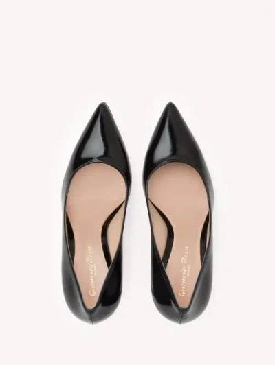 Gianvito Rossi Gianvito 85 Vitello Leather Point-toe Pumps In Black