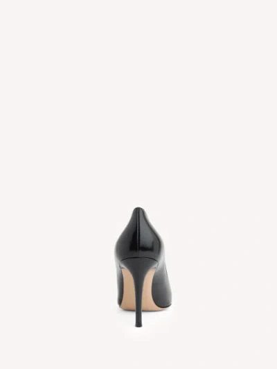 Gianvito Rossi Gianvito 85 Vitello Leather Point-toe Pumps In Black