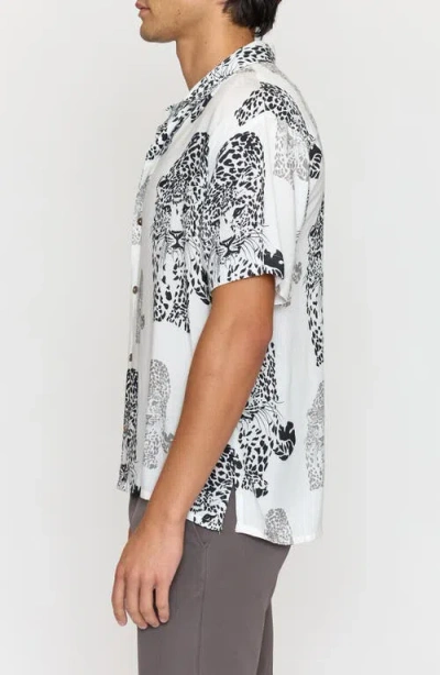 Raga Animal Print Camp Shirt
