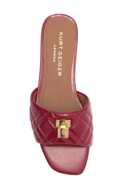 Kurt Geiger London Brixton Lock Slide Sandal