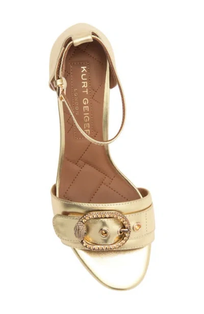 Kurt Geiger London Mayfair Eagle Block Heel Sandal