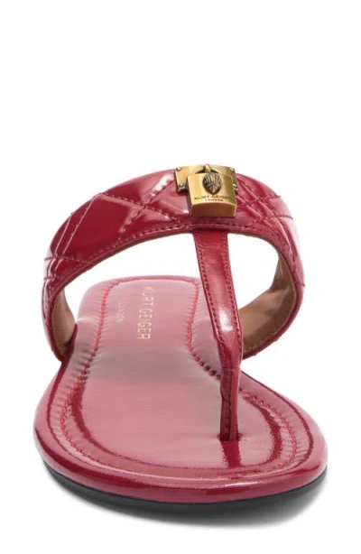 Kurt Geiger London Brixton T-bar Slide Sandal