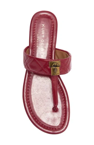 Kurt Geiger London Brixton T-bar Slide Sandal