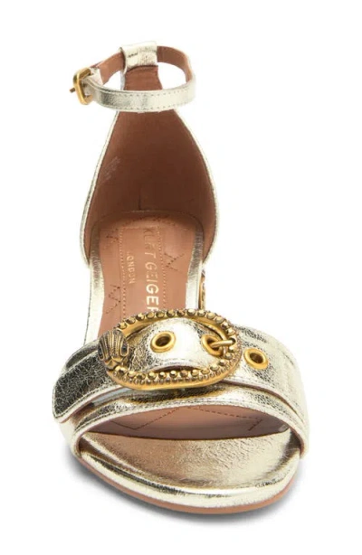 Kurt Geiger London Mayfair Eagle Block Heel Sandal