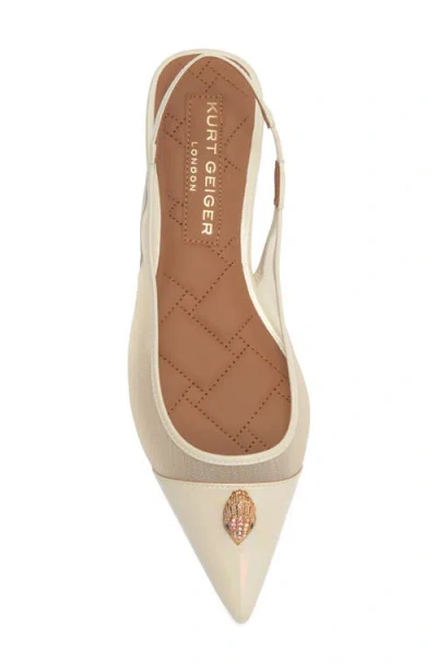 Kurt Geiger London Belgravia Eagle Slingback Flat