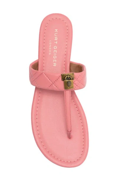 Kurt Geiger London Brixton Lock T-bar Sandal