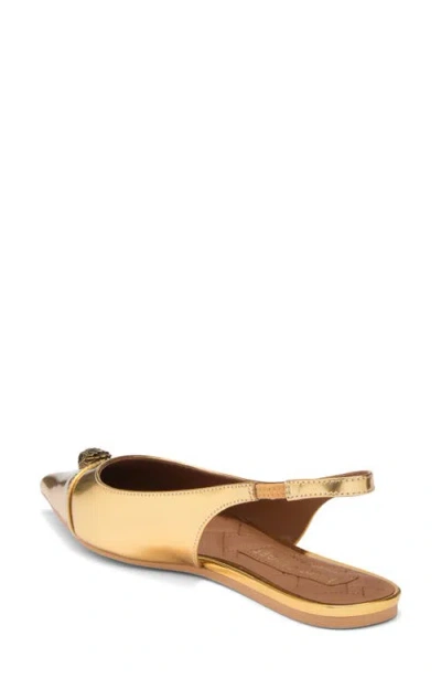 Kurt Geiger London Belgravia Eagle Slingback Flat