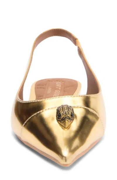 Kurt Geiger London Belgravia Eagle Slingback Flat
