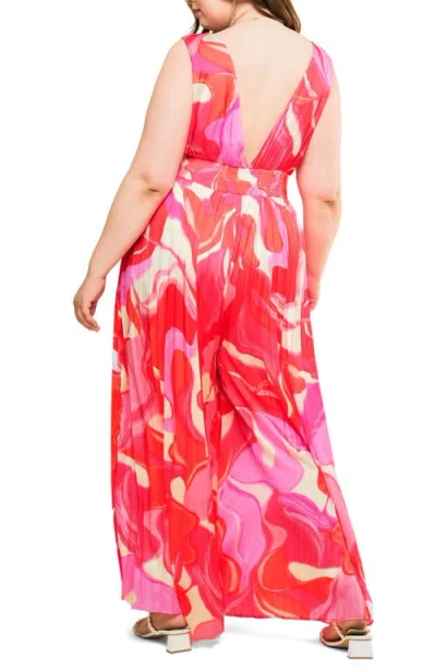 Flying Tomato Print Woven Jumpsuit