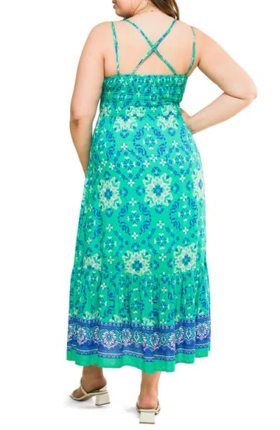 Flying Tomato Print Maxi Dress