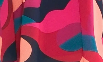 Flying Tomato Long Sleeve Print Minidress