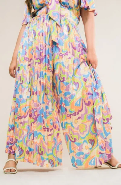 Flying Tomato Print Woven Jumpsuit