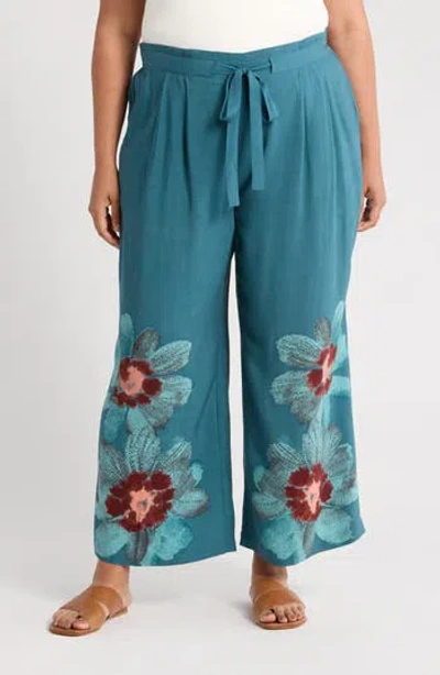 Dr2 By Daniel Rainn Border Print Pants