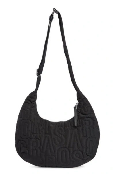 Marc Jacobs Jumbled Logo Workwear Nylon Shoulder Bag