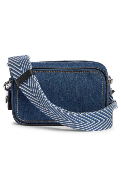 Marc Jacobs Denim Bold Flash Camera Crossbody Bag