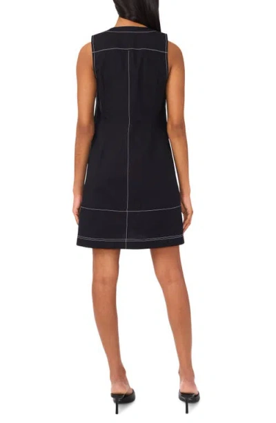 Halogen ® Sleeveless Zip Through A-line Minidress