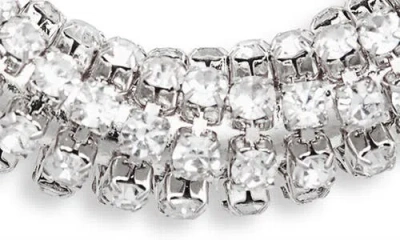 Tasha Crystal Hoop Earrings