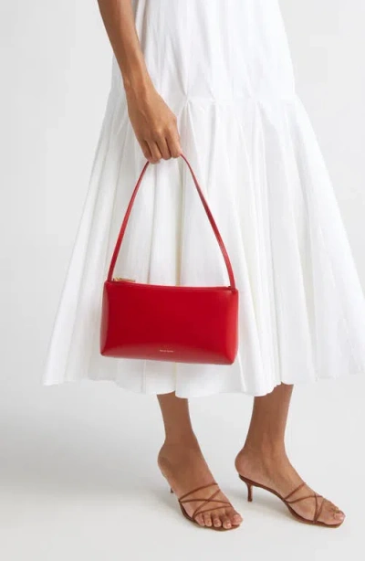 Mansur Gavriel Gaia Leather Shoulder Bag
