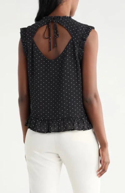 Pleione Ruffle Shell Top