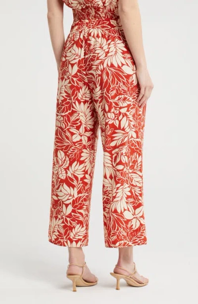 Pleione Print Wide Leg Pants