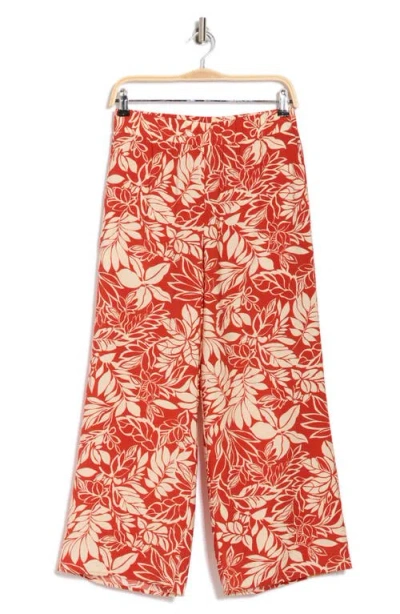 Pleione Print Wide Leg Pants