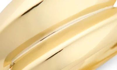 Argento Vivo Asymmetric Concave Ring