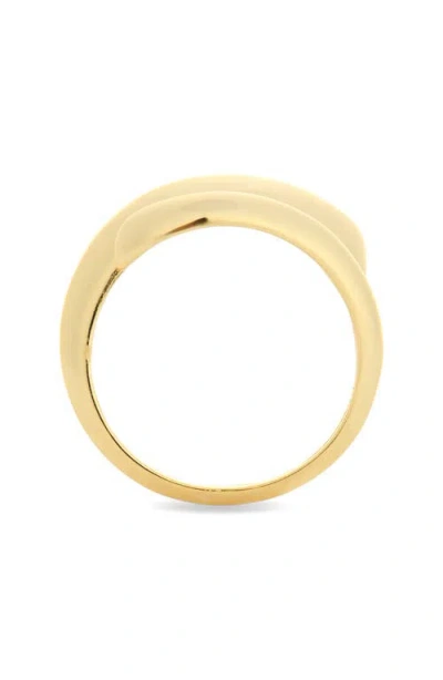Argento Vivo Asymmetric Concave Ring
