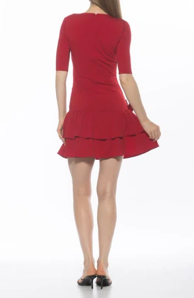 Alexia Admor Mars Tiered Minidress