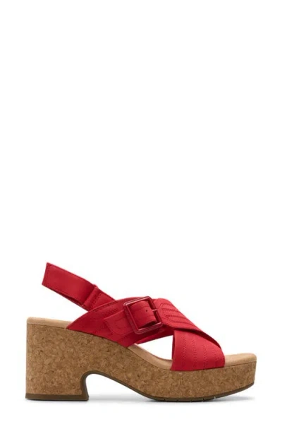 Clarks ® Nerisa Slingback Platform Sandal