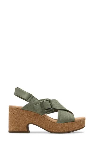 Clarks ® Nerisa Slingback Platform Sandal