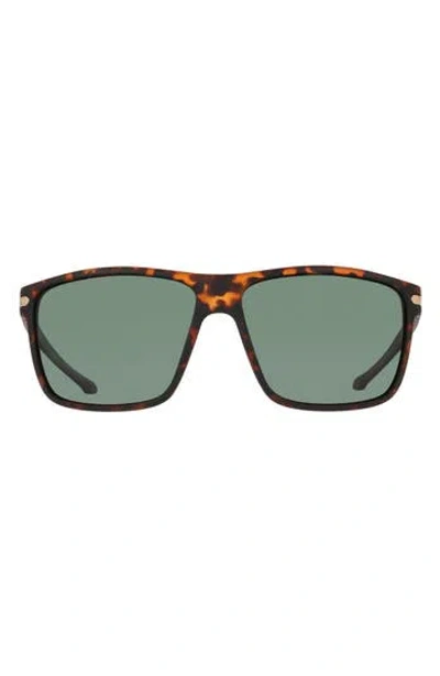Cole Haan 62mm Rectangle Polarized Sunglasses